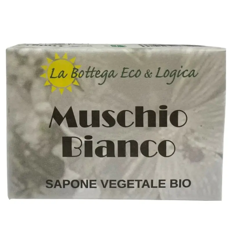 Sapone Vegetale Bio muschio bianco (100 g)