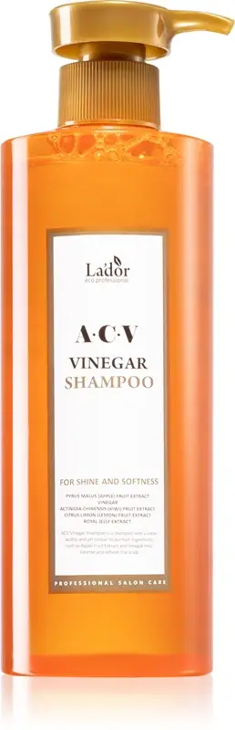 ACV Vinegar shampoo di pulizia profonda per capelli brillanti e morbidi 430 ml