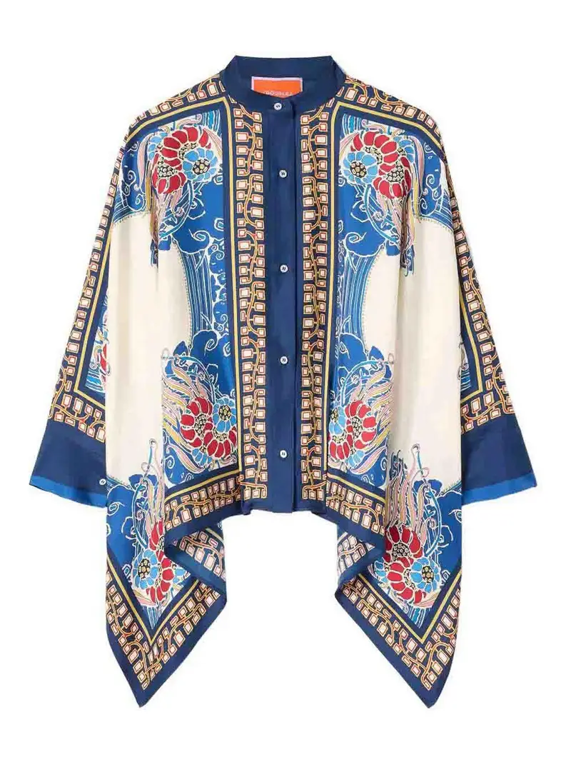 Camicia Foulard Multicolore