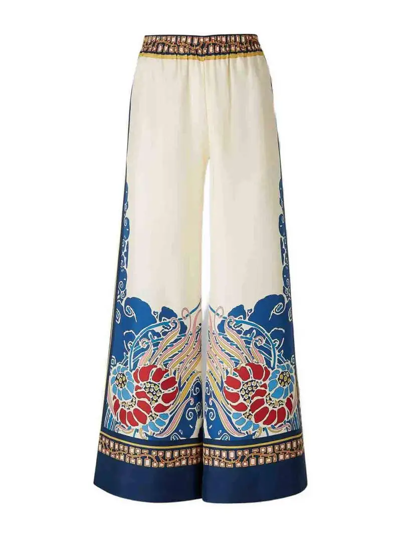 Pantaloni Palazzo Multicolore