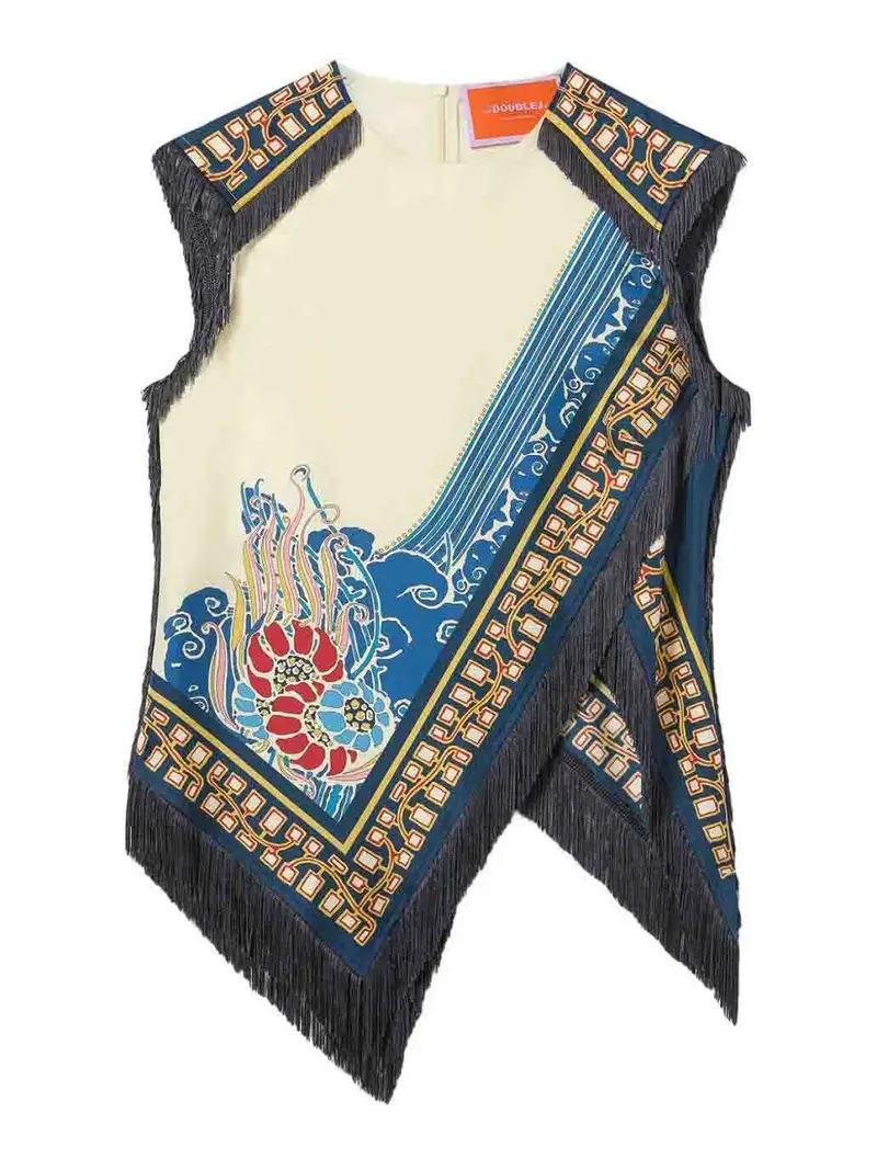 Parte superiore della sciarpa Multicolore