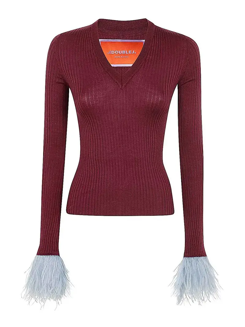 LA DOUBLEJ Top Rosso 4233786