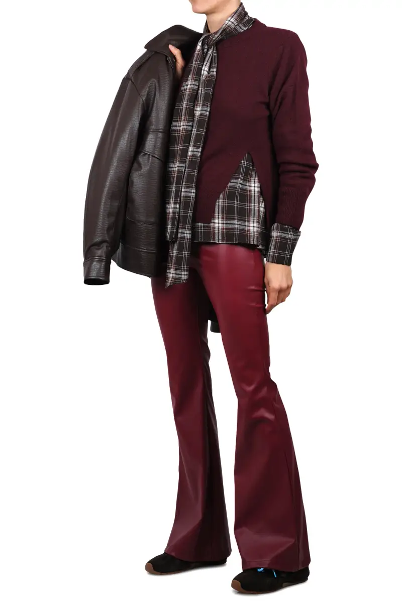 Camicia - 461520 - Bianco/Marrone miniatura 2