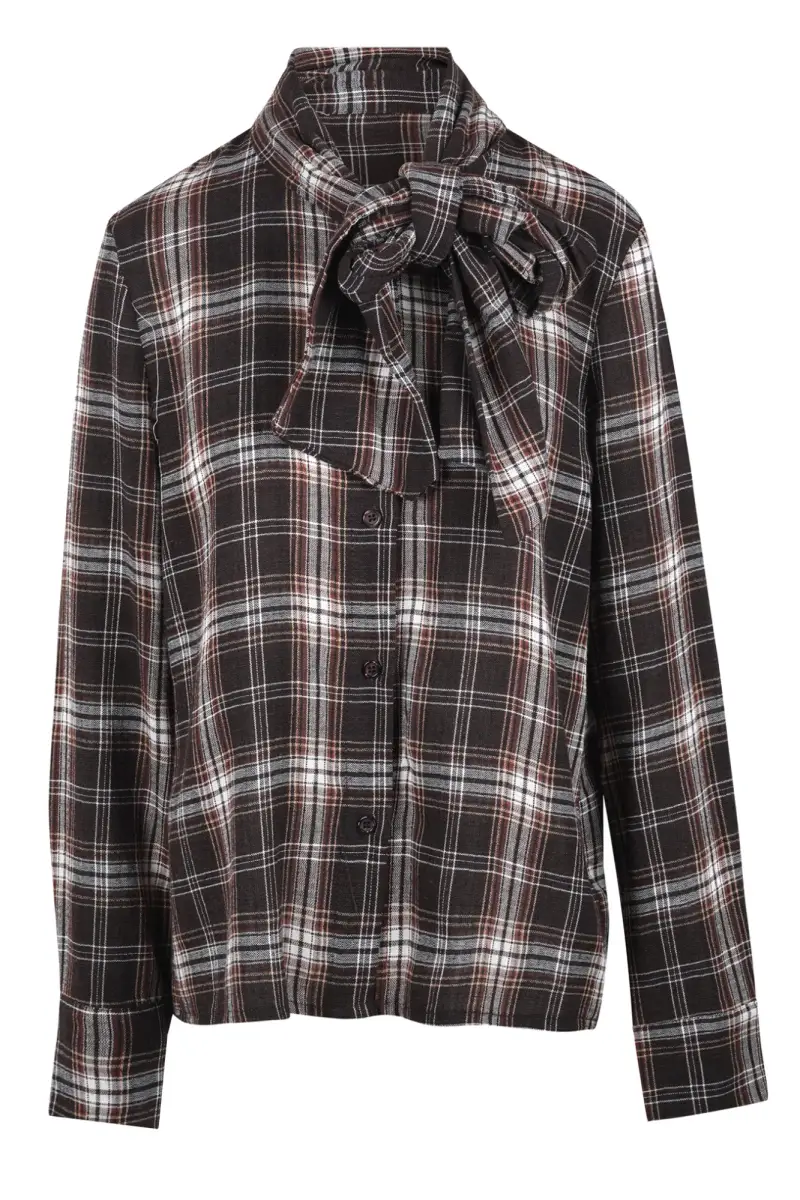 Camicia - 461520 - Bianco/Marrone