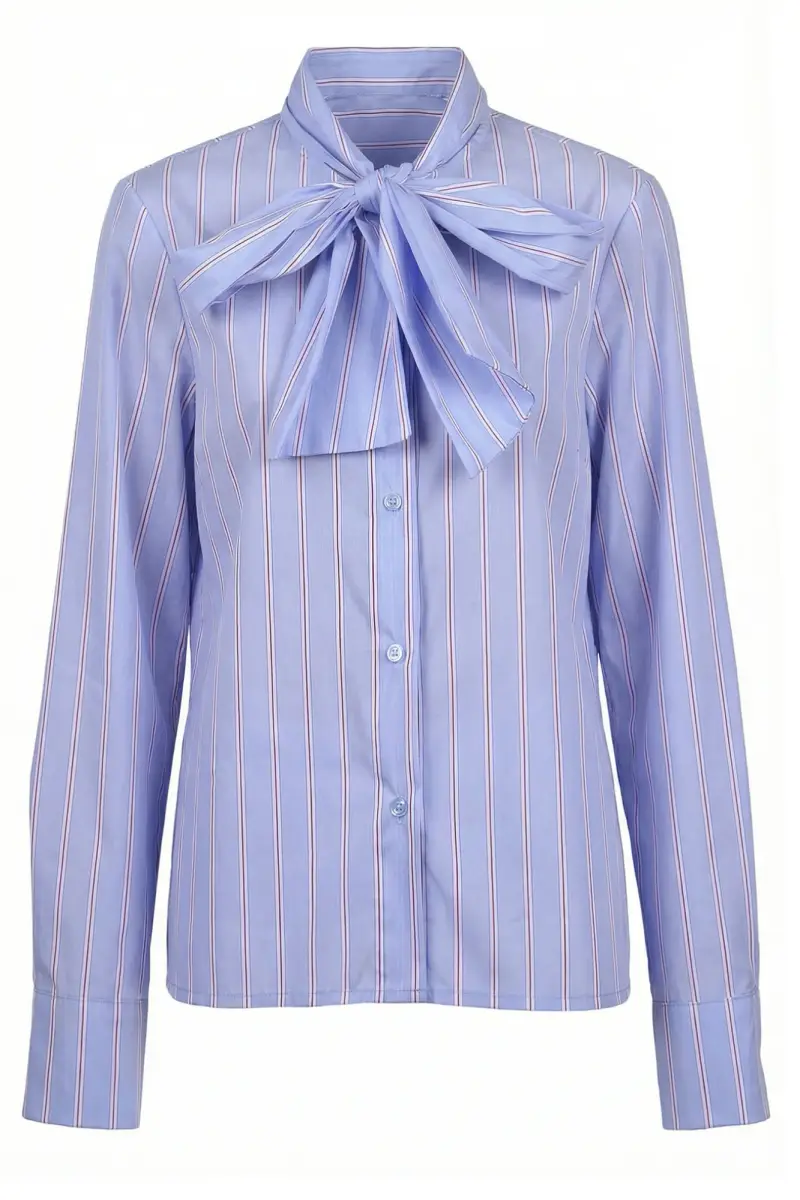 Camicia - 471202 - Celeste/Rosso