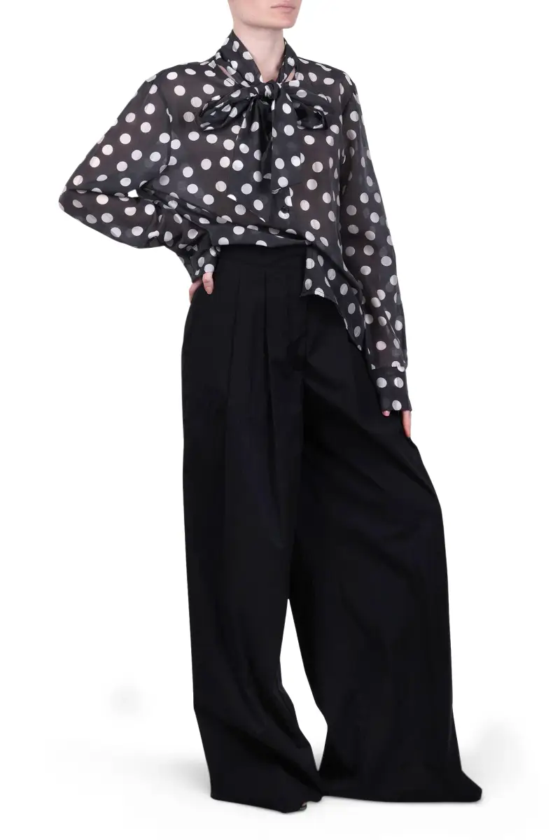 Camicia - 471206 - Bianco/Nero miniatura 2