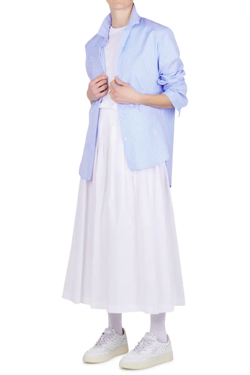 Camicia - 471207 - Bianco/Azzurro miniatura 2