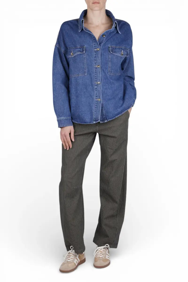 Camicia - 471218 - Denim chiaro miniatura 2