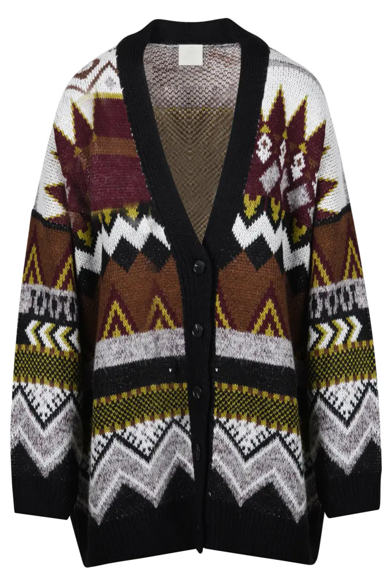 Cardigan - 461501 - Fantasia nero