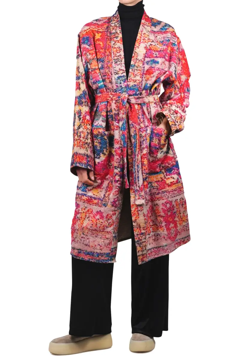 Kimono - 470160 - Fantasia fuxia miniatura 2