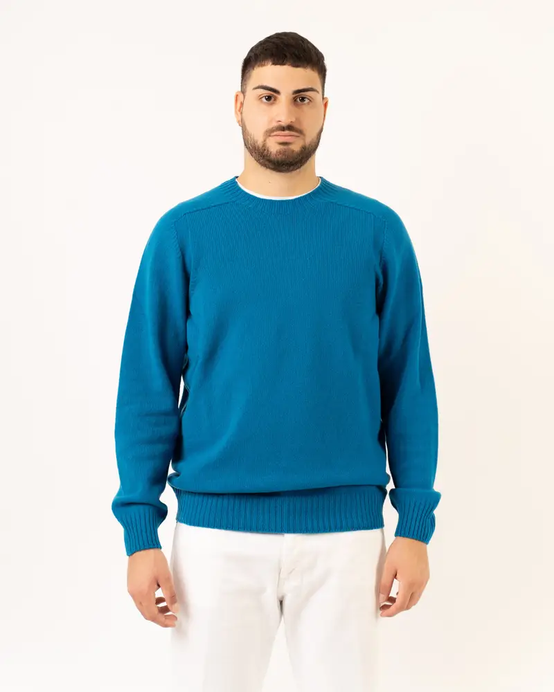 Girocollo Raglan Ottanio Turchese