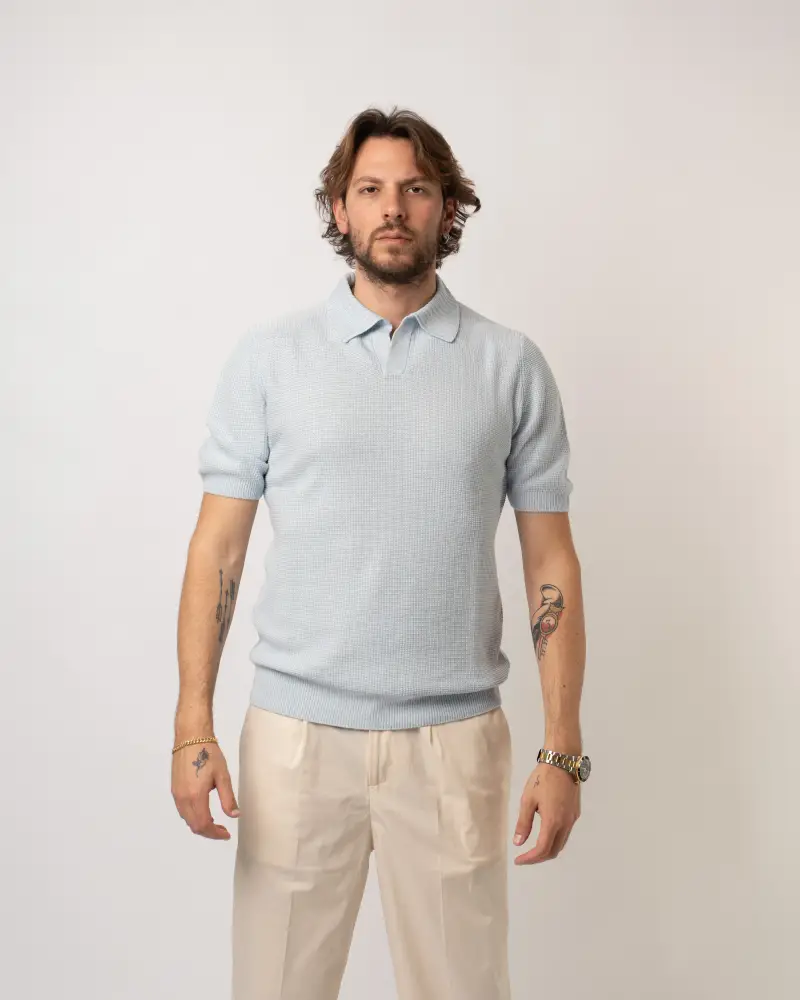 LA FILIERA Polo Azzurro 2312025 miniatura 3