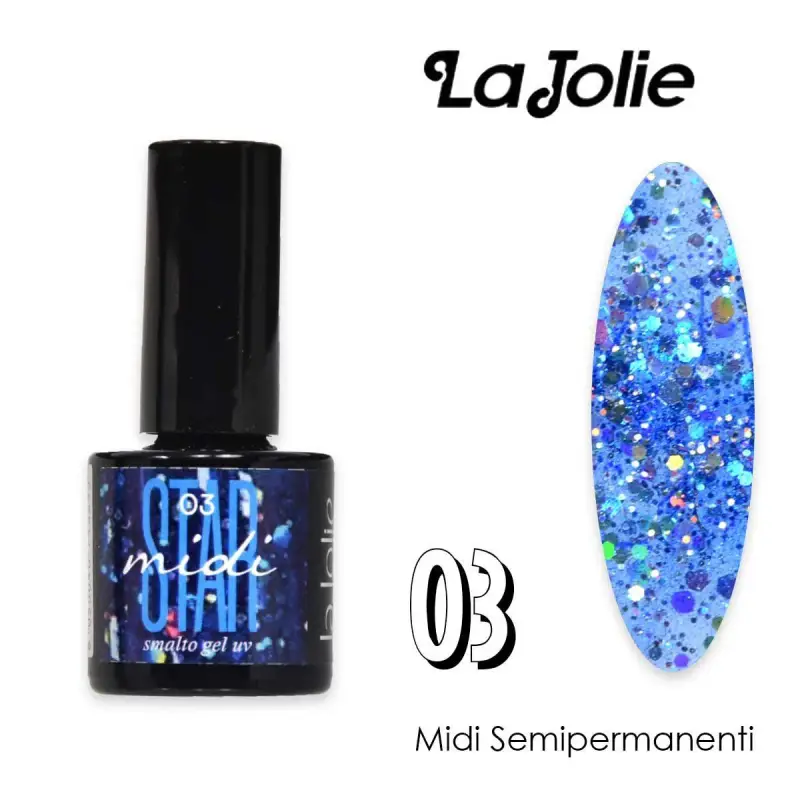 Midi star n°3 la jolie 7 ml
