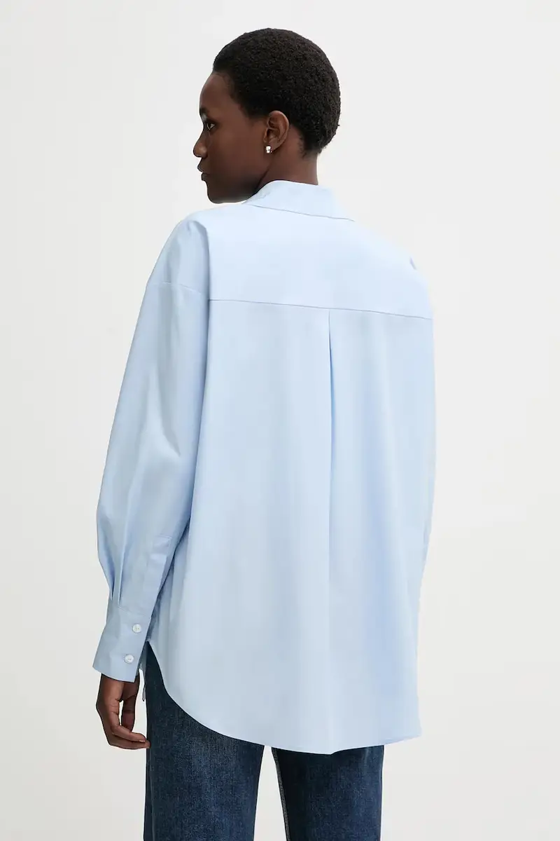 camicia in cotone ZENITH Blu miniatura 3