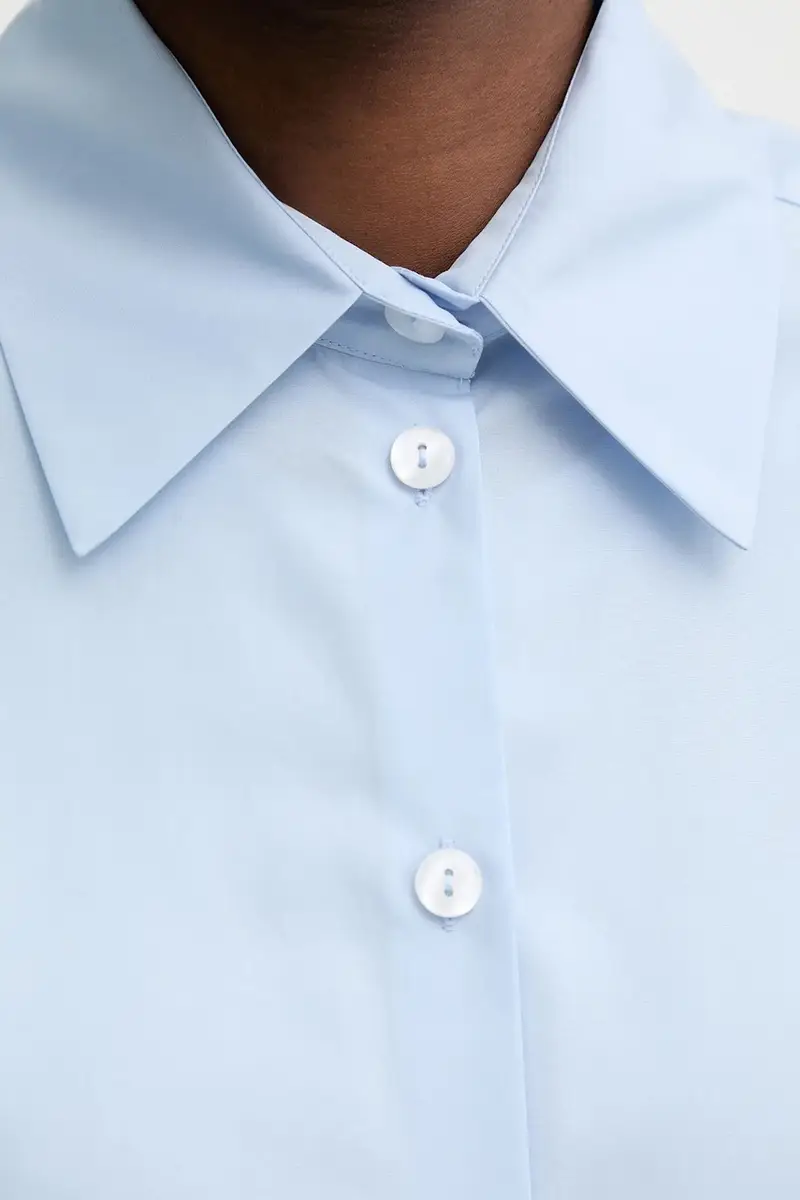 camicia in cotone ZENITH Blu miniatura 5
