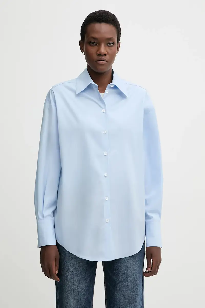 camicia in cotone ZENITH Blu