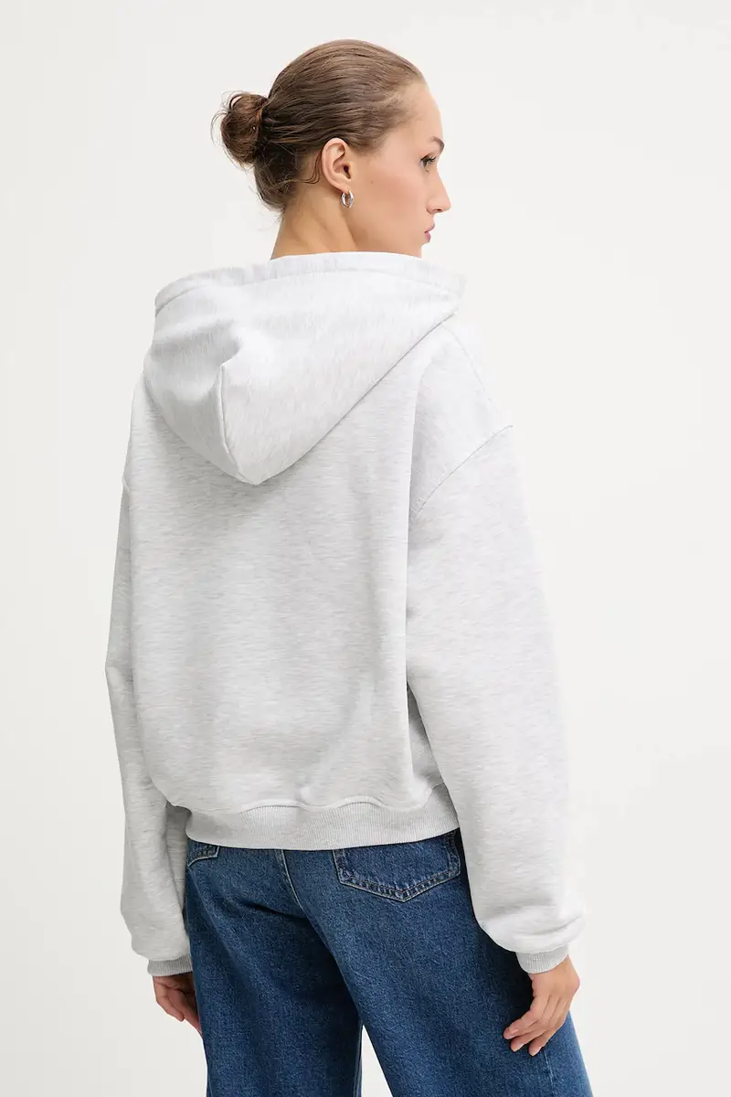 felpa LUMA donna colore grigio con cappuccio LUMA miniatura 3