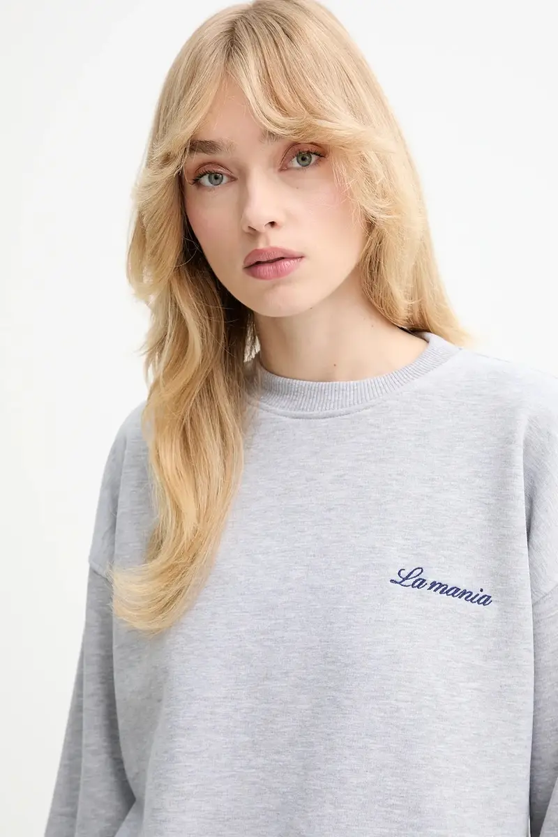 felpa ROYAL donna colore beige ROYAL Grigio miniatura 4