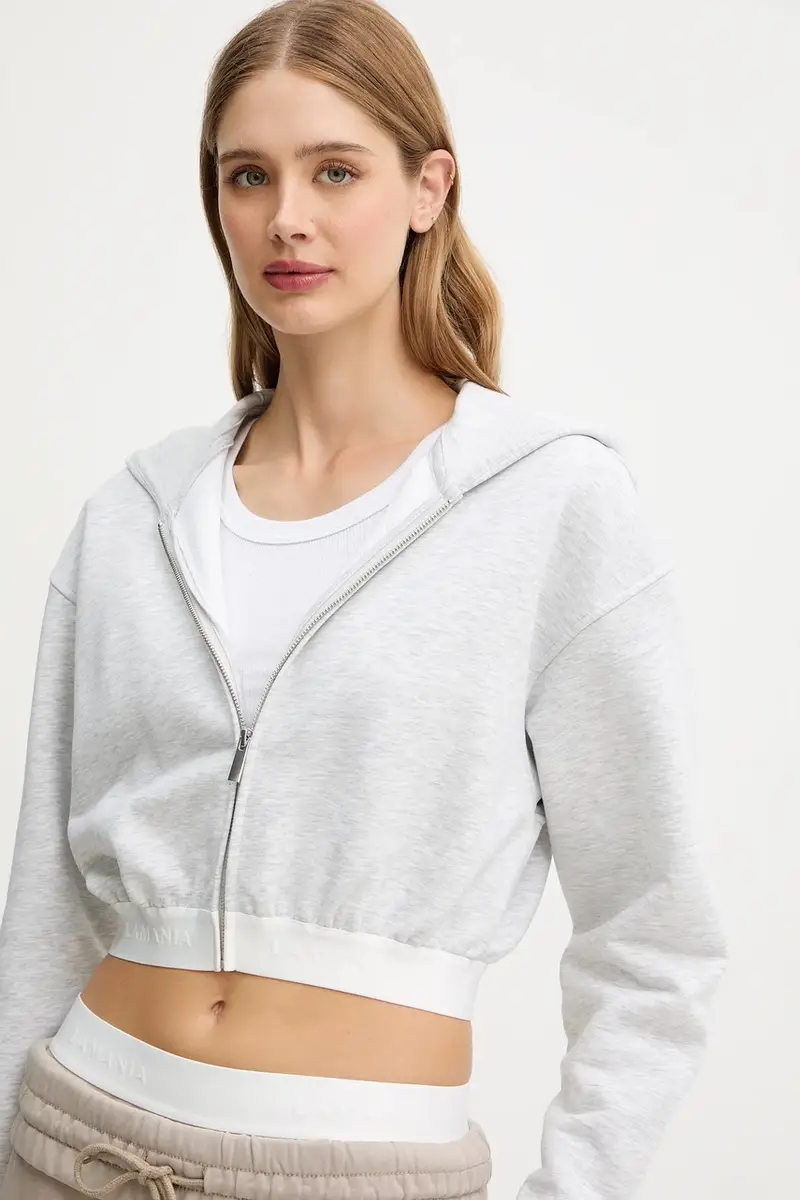 felpa SEAN donna colore grigio con cappuccio SEAN miniatura 4