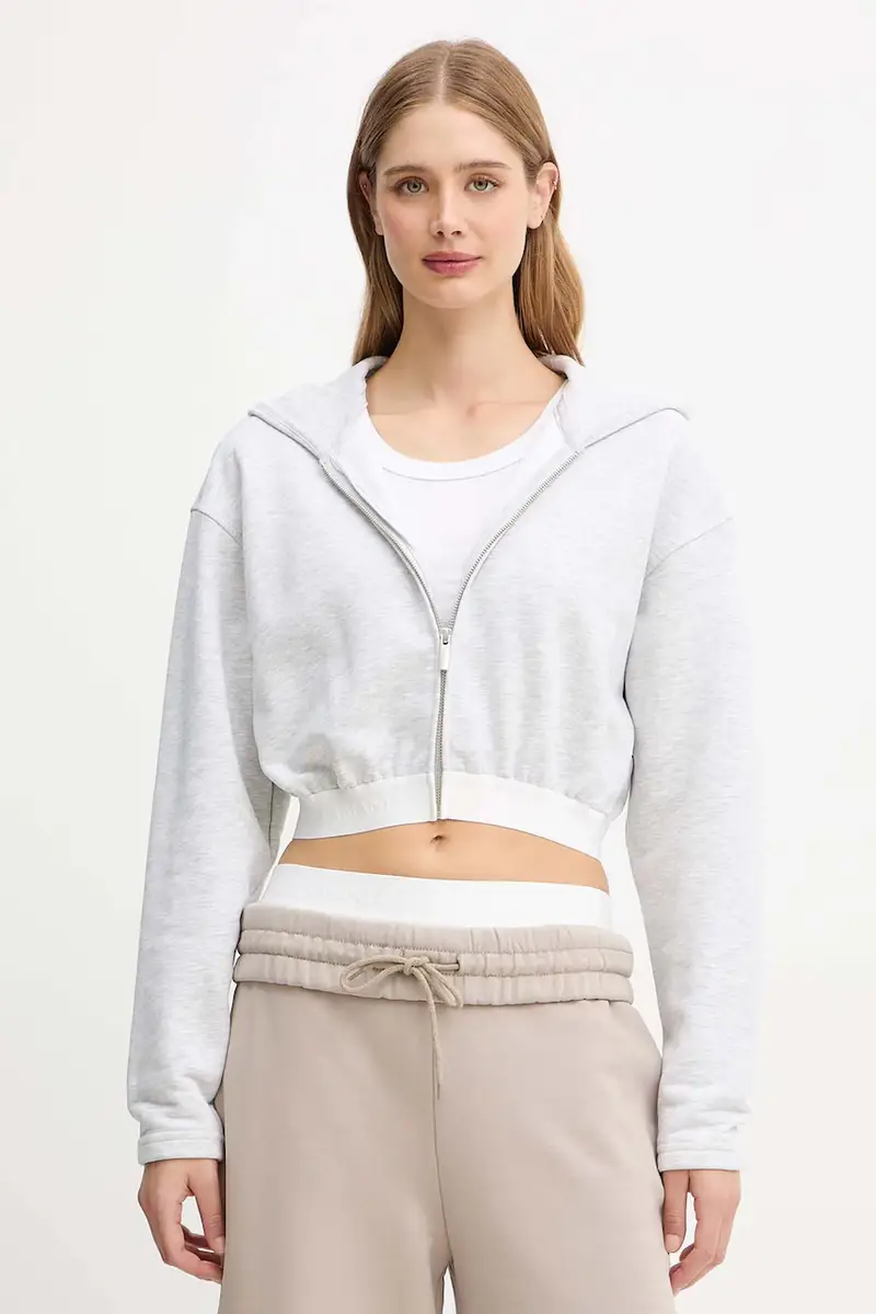 felpa SEAN donna colore grigio con cappuccio SEAN