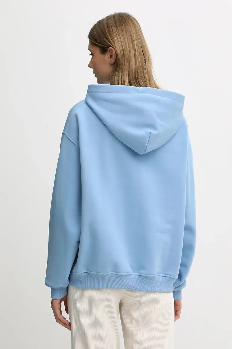 felpa TAE donna colore blu con cappuccio TAE miniatura 3