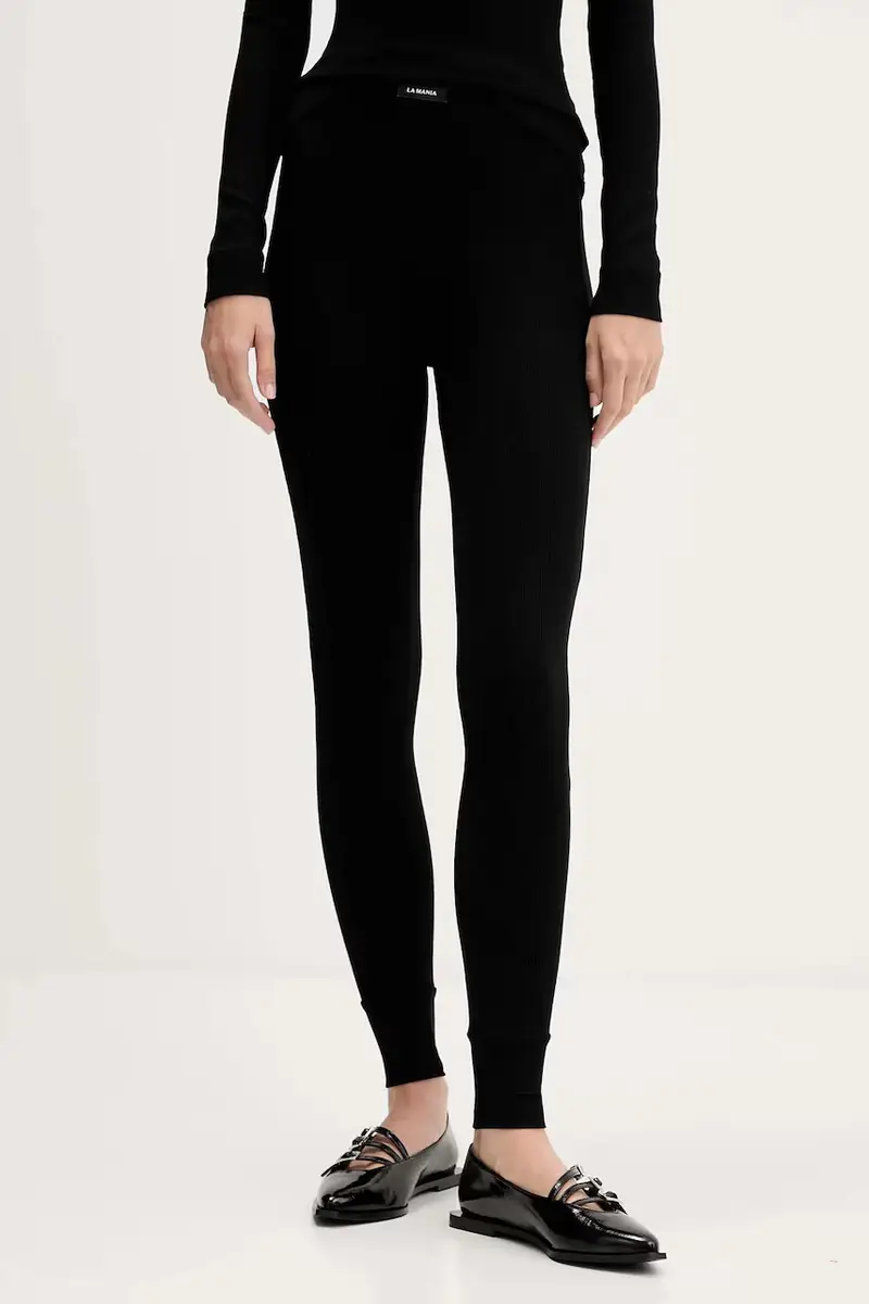 La Mania Leggings Donna Nero 3646977