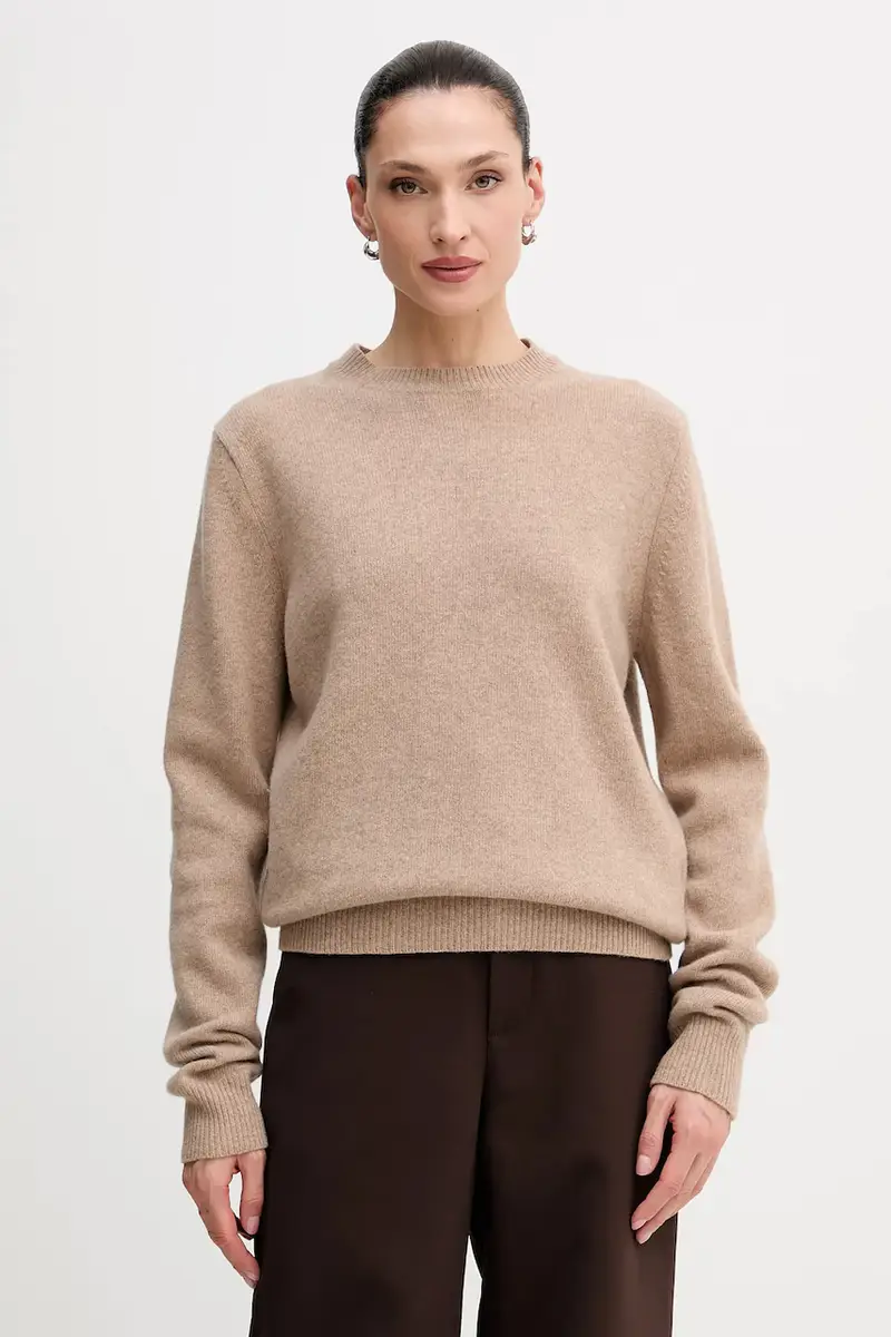 maglione in lana MELLOW donna colore beige MELLOW