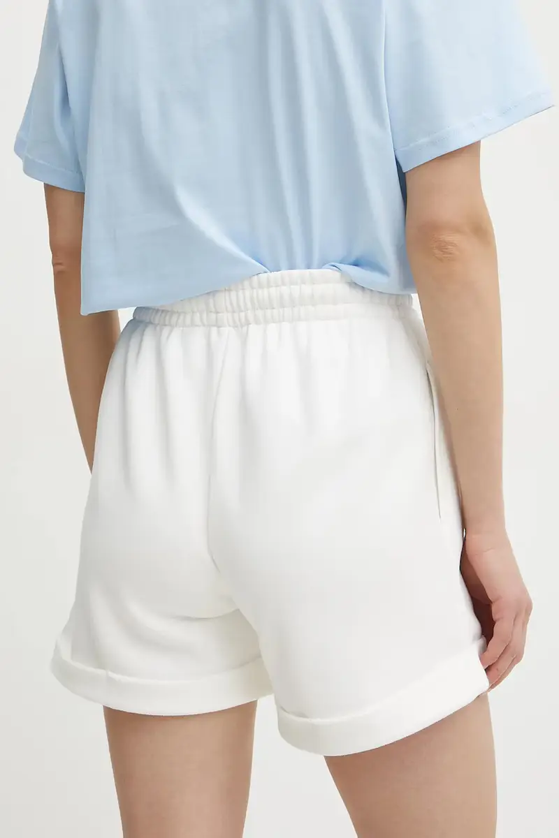 pantaloncini donna colore bianco con applicazione JUNGLE miniatura 3