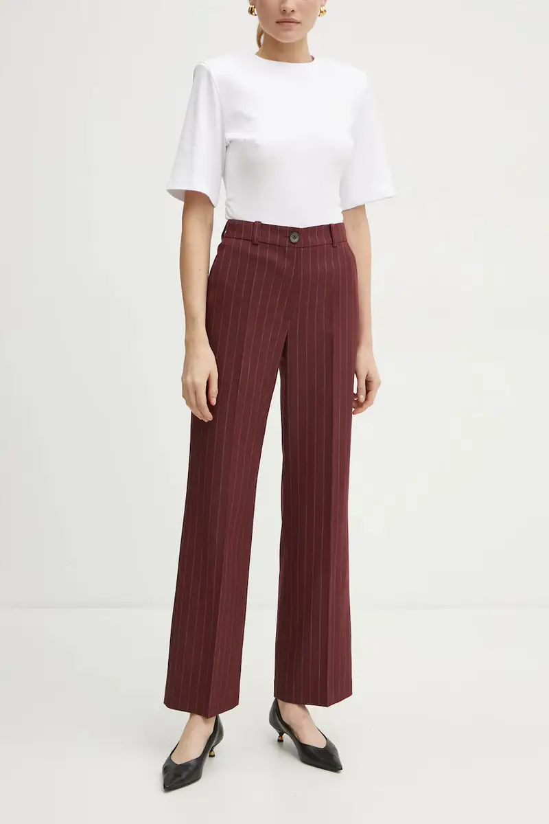 pantaloni DEVIN donna colore rosso DEVIN