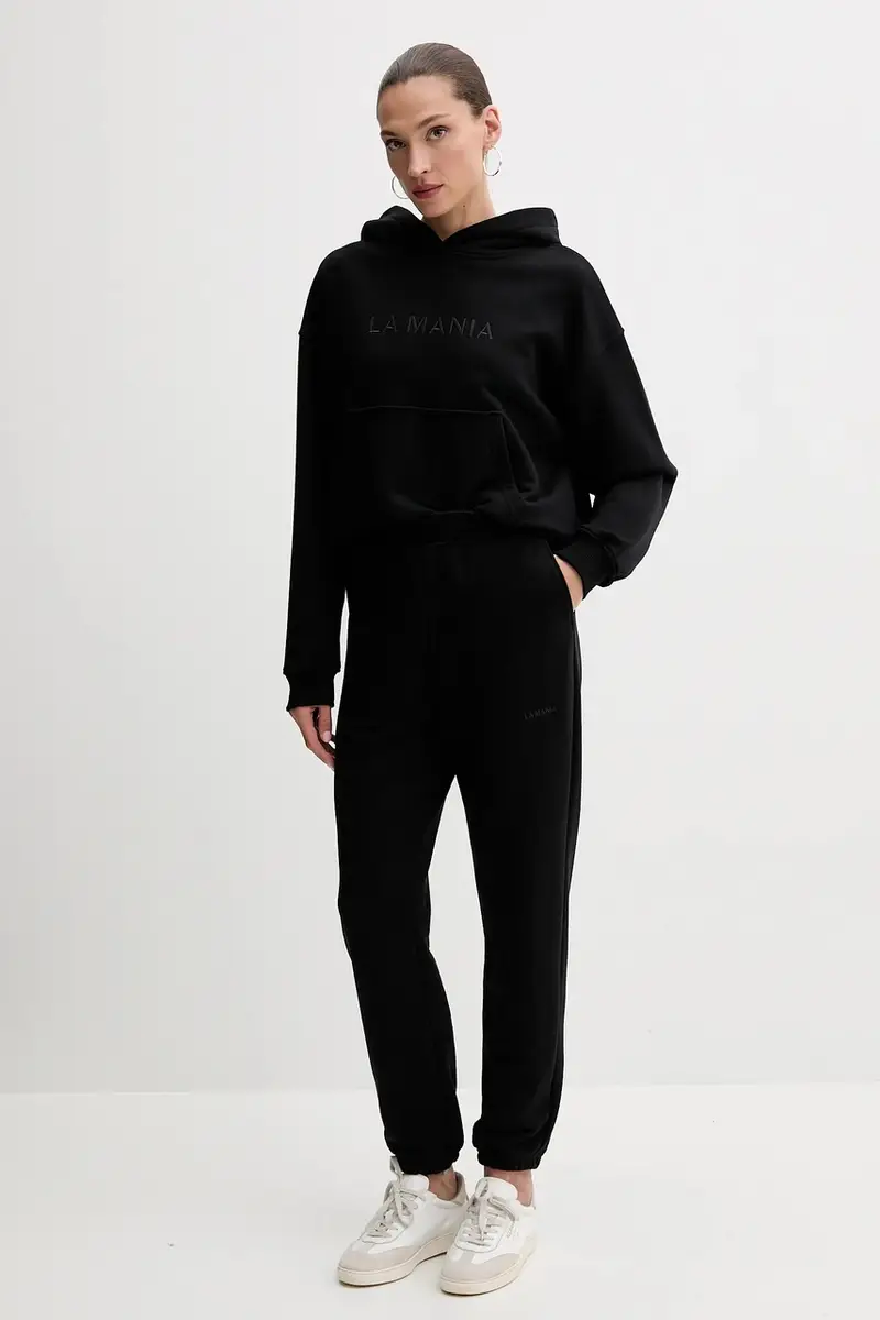 pantaloni tuta LYN colore grigio LYN Nero miniatura 2