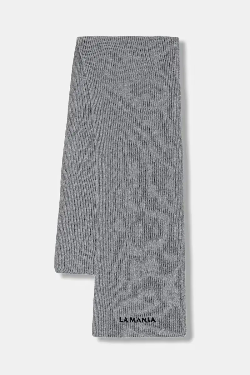 sciarpa in lana MERINOWOOL donna colore grigio MERINOWOOL