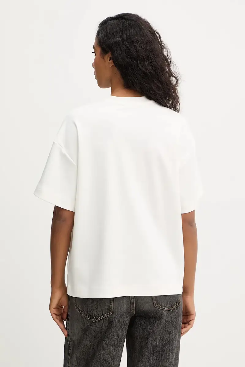 La Mania T-shirt Beige 4148045 miniatura 3