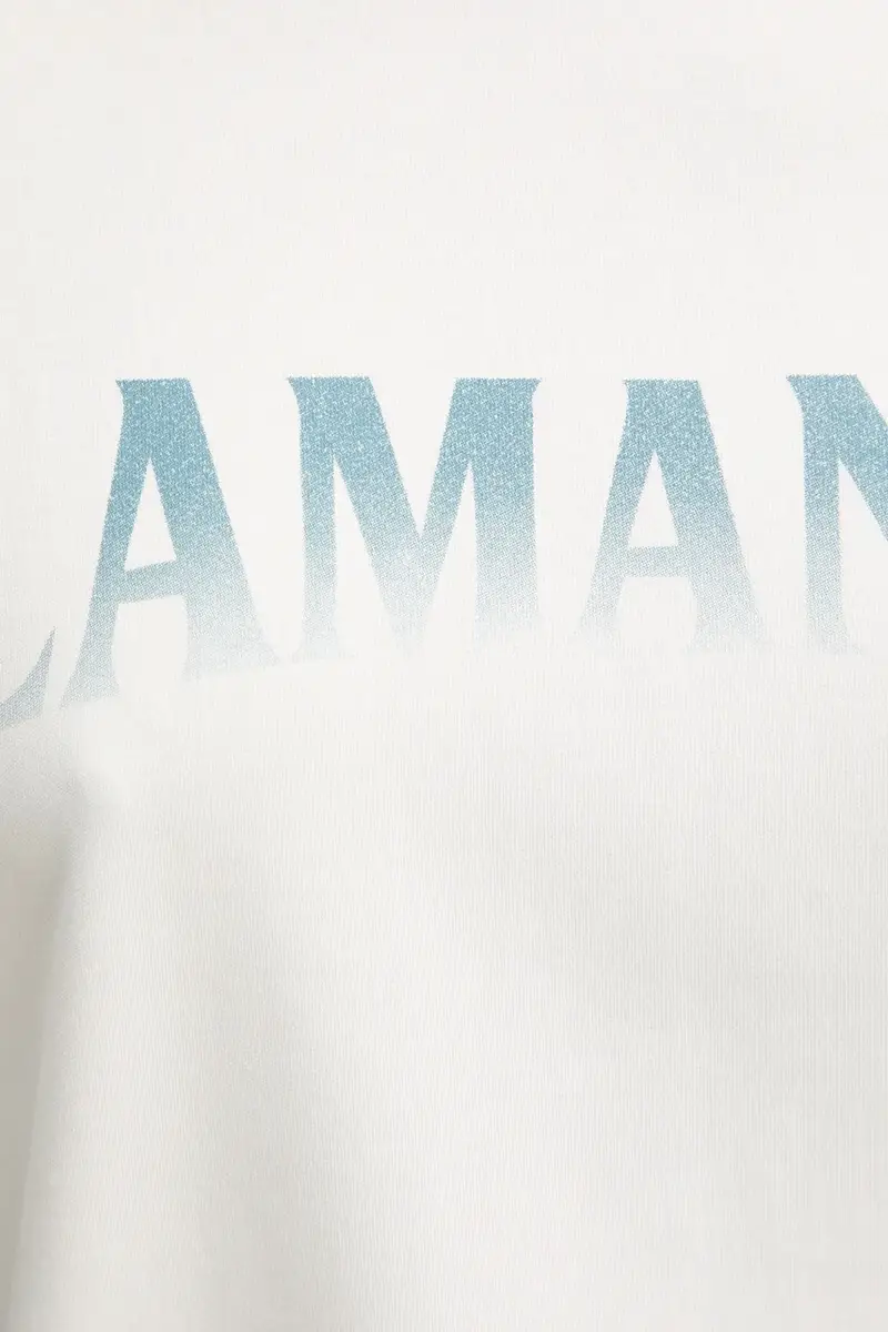 La Mania T-shirt Beige 4148045 miniatura 5