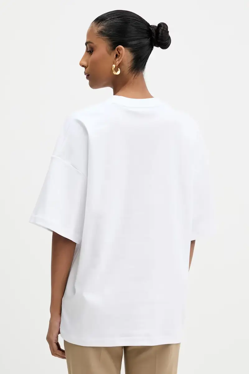 La Mania T-shirt Donna Bianco 3577107 miniatura 3