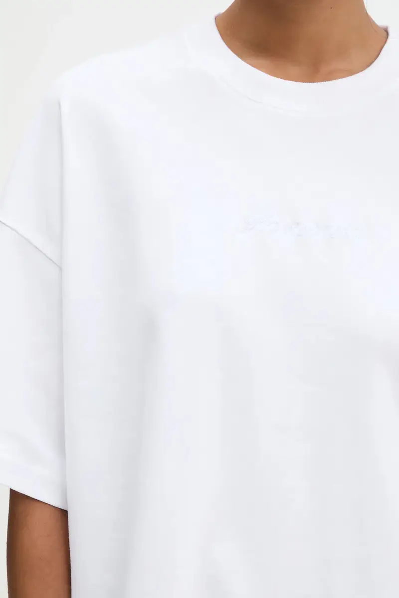 La Mania T-shirt Donna Bianco 3577107 miniatura 5