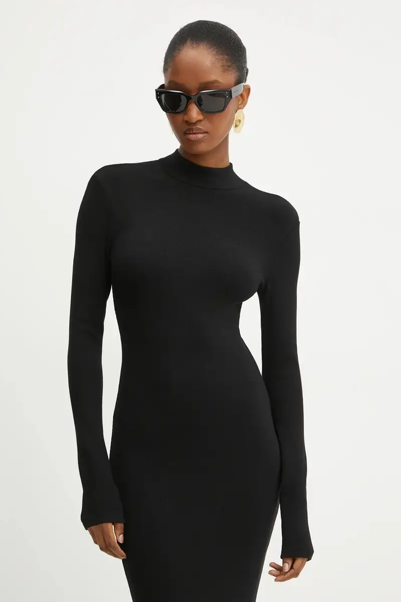 vestito FALLON colore nero FALLON miniatura 4