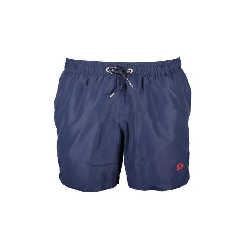 Costume da Mare Uomo Blu Ricamo