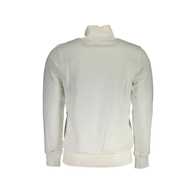 La Martina Felpa Uomo Bianca con Ricamo miniatura 2