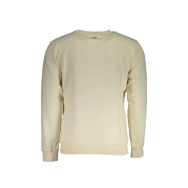 Felpa Maniche Lunghe Uomo Bianca Stampa Bianco miniatura 2