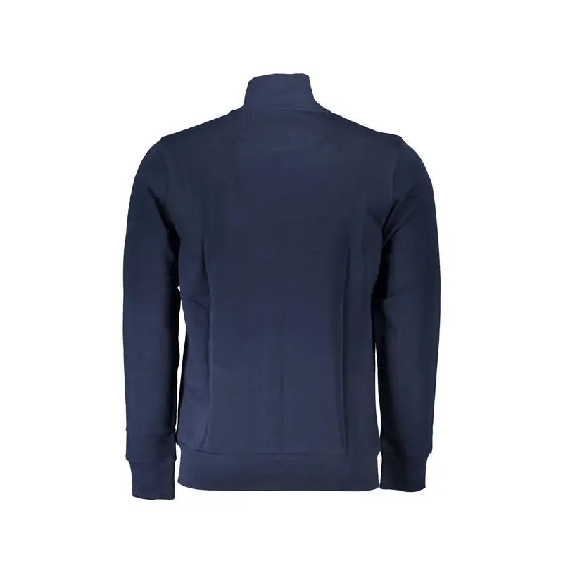 Felpa Maniche Lunghe Uomo Blu Ricamo miniatura 2