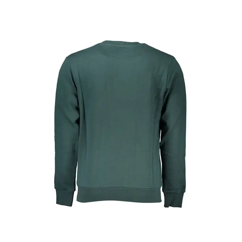 Felpa Maniche Lunghe Uomo Verde Ricamo miniatura 2