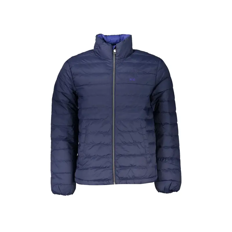 Giubbotto Maniche Lunghe Uomo Blu Ricamo