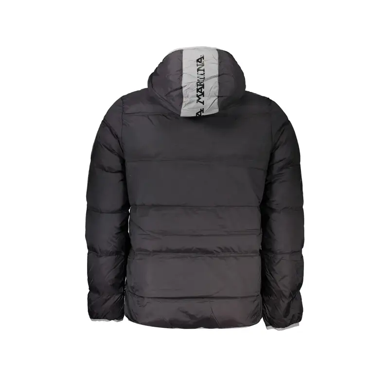 Giubbotto Maniche Lunghe Uomo Nero Ricamo miniatura 2