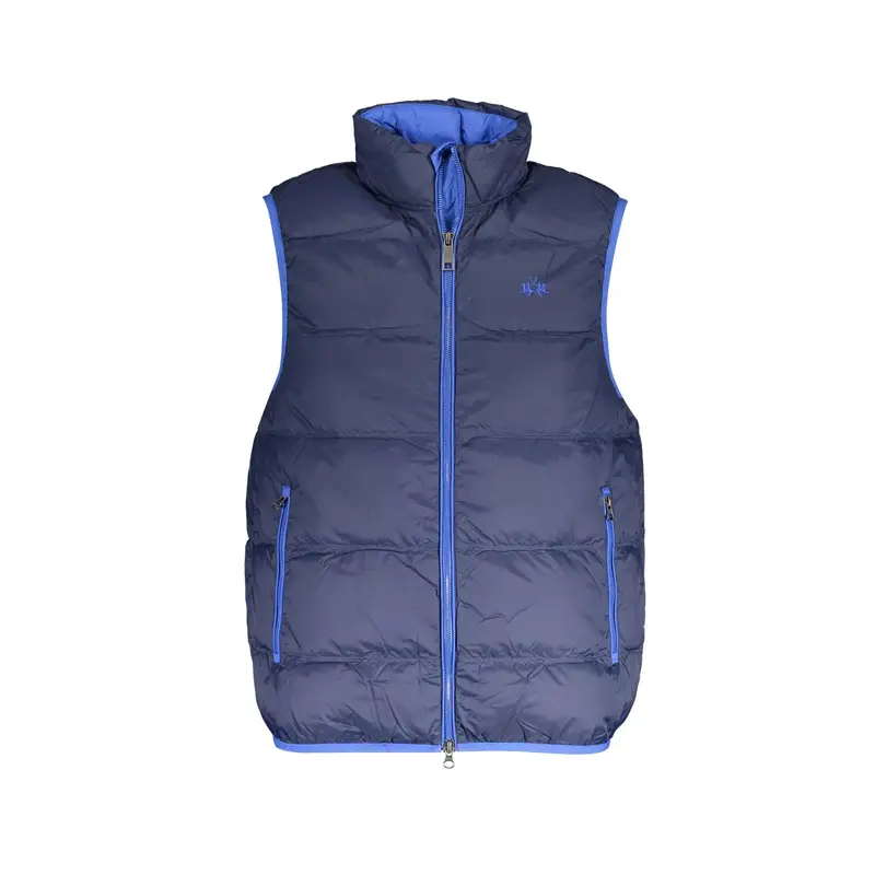 Giubbotto Uomo Blu Ricamo