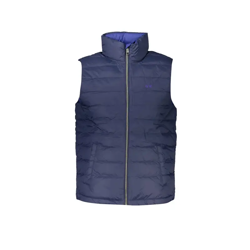 Giubbotto Uomo Blu Ricamo