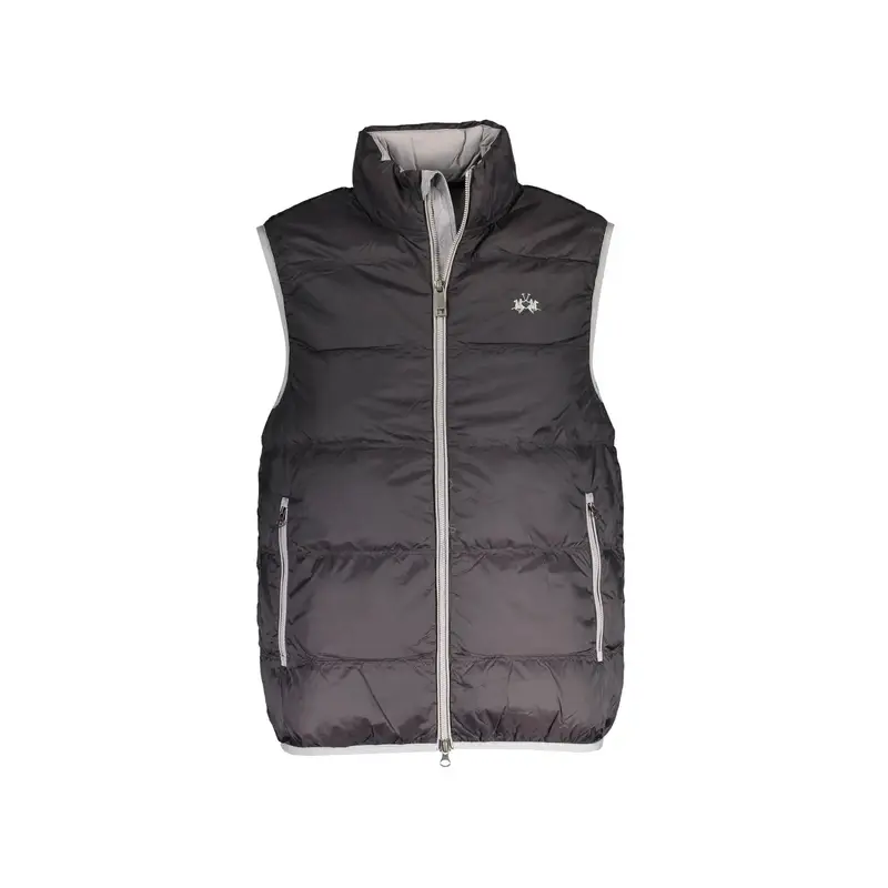 Giubbotto Uomo Nero Ricamo