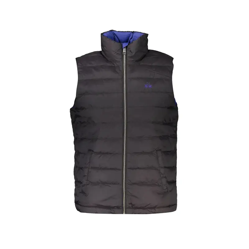 Giubbotto Uomo Nero Ricamo