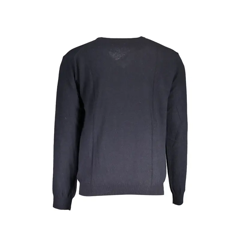 Maglione Uomo Blu Ricamo miniatura 2