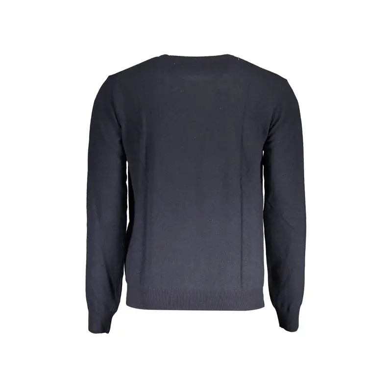 Maglione Uomo Blu Ricamo miniatura 2