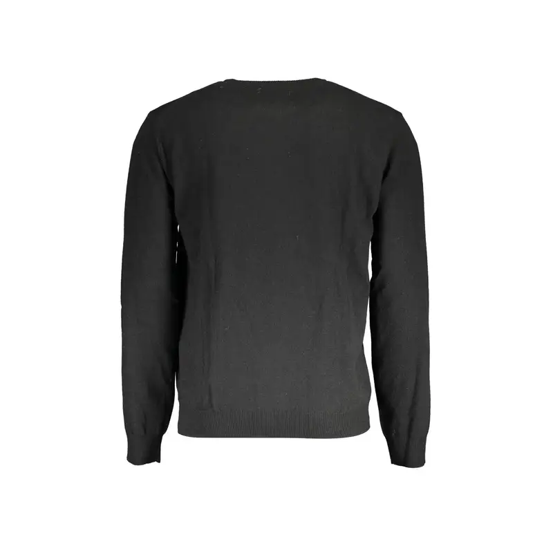 Maglione Uomo Nero Ricamo miniatura 2